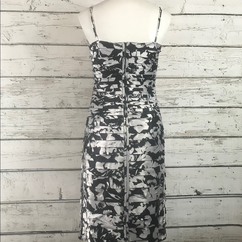 C6 White House Black Market  Bodycon Satin Dress 2 - Picture 4 of 7